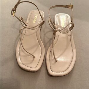 Prada Women's Taupe Sandals